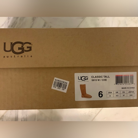 Size 6 Tall Ugg Tan Boots - Picture 13 of 15